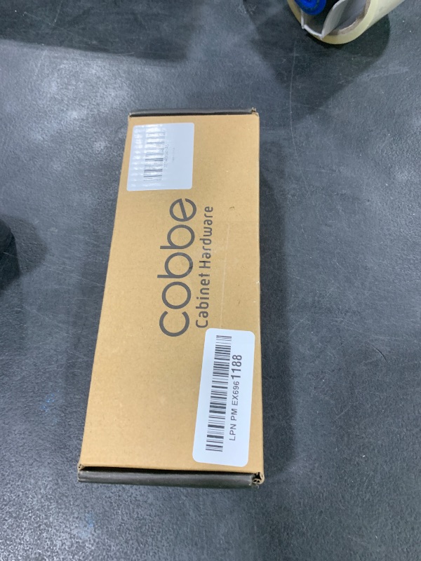 Photo 1 of Cobbe Elite 10 Pack Elegant Matte Black Cabinet Pulls, 6-5/16 Inch Hole Center, Handles for Kitchen Bathroom Cabinets & Drawers