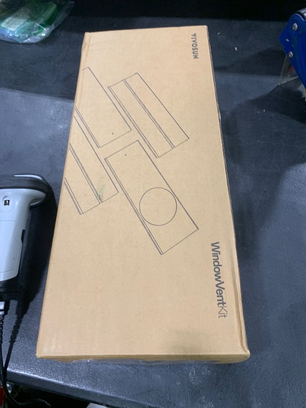 Photo 1 of VIVOSUN Window Vent Kit, Portable AC Window Seal Kit, Fit with 4”/6” Ducting & 5.9” Hose for Sliding Window, Adjustable AC Vent Kit for Duct Fans, Air Conditioner, Dryer