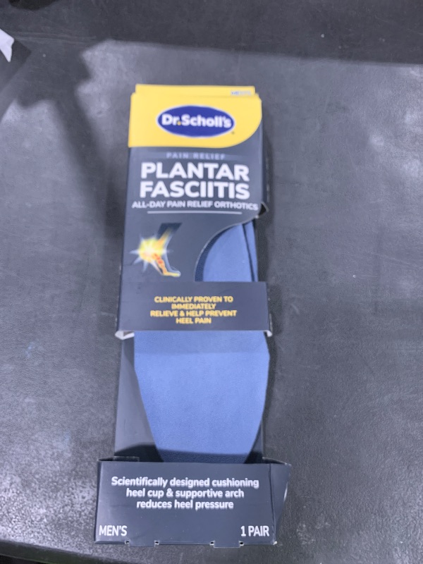 Photo 1 of Dr. Scholl’s Plantar Fasciitis Relief Orthotic Insoles for Men - The Only Proven Insole to Stop Plantar Fasciitis from Coming Back, Immediately Relieves Pain, Heel Spurs, Arch Support Inserts