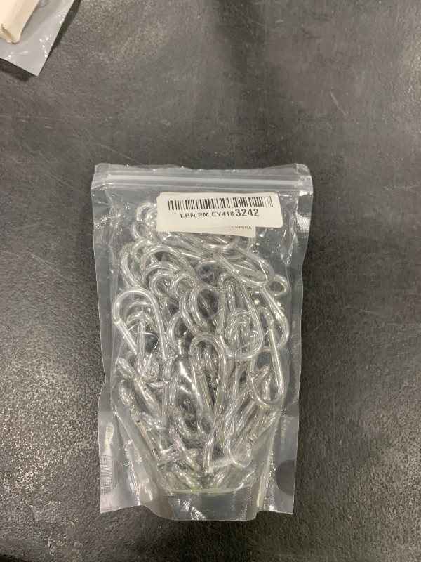 Photo 1 of 50pcs Small Carabiner Clips Mini Aluminum Carabiner Clip Keychain Bulk Hook Pack Carabeaner D Shape Hook Keychain for Home Hiking, Silver