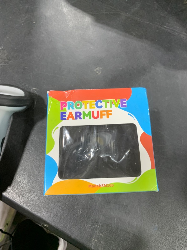 Photo 1 of Dr.meter Noise Cancelling Ear Muffs: EM100 SNR27.4 Ear Muffs for Noise Reduction - Kids Noise Cancelling Headphones with Adjustable Headband for Monster Truck Autism Sensory Mowing Firework-Black