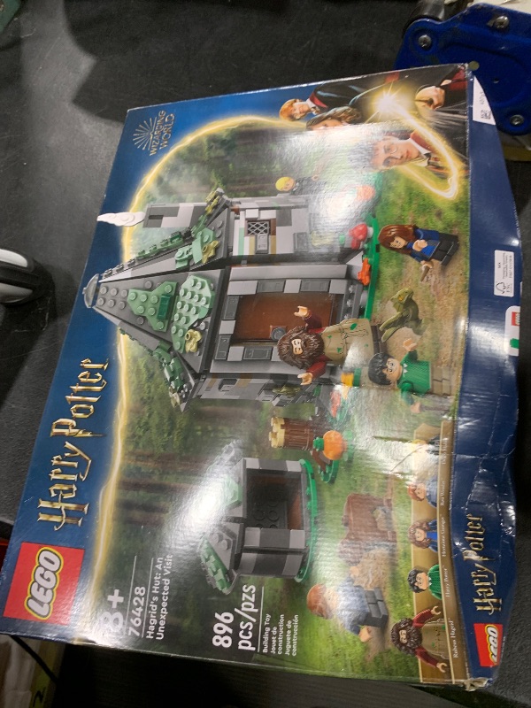 Photo 1 of LEGO Harry Potter Hagrid's Hut: an Unexpected Visit - Harry Potter Toy for Boys & Girls Ages 8+ - Kids Building Toys W/Buildable House, 7 Minifigures & Dragon - 76428