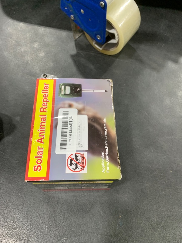 Photo 1 of Solar Ultrasonic Animal Repeller, Cat Repellent, Motion Detection, Siren and Flash Repel. Dog, Squirrel, Deer, Raccoon, Skunk, Rabbit, Fox, etc