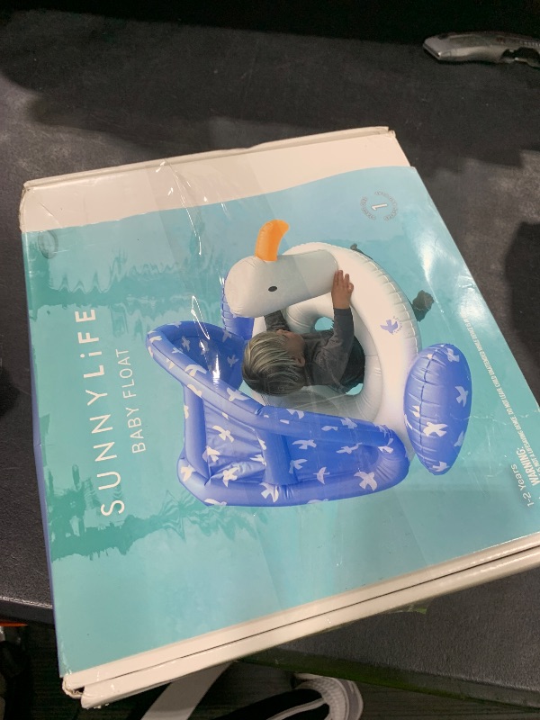 Photo 1 of Baby Float | Sammy The Seagull Blue