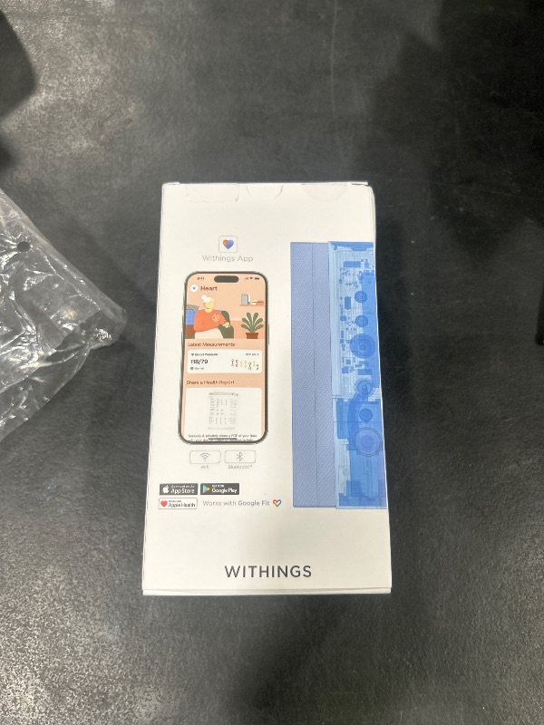 Photo 1 of Withings BPM Connect - Digital Blood Pressure Cuff & Heart Rate Monitor - Blood Pressure Machine Arm Cuff, FDA Cleared, FSA/HSA Eligible, IOS & Android