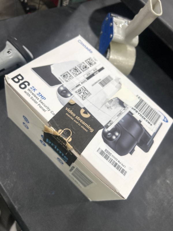 Photo 1 of 2K Cameras for Home Security-2.4G WiFi Outdoor Camera Wireless Solar/Battery Powered with solar panel, 360° Viewing, AI Human Detection, Color Night Vision, with SD Storage, Works with Alexa(2 Pack)