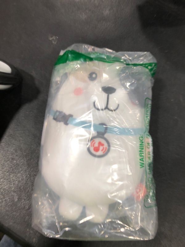 Photo 1 of ?Fisher-Price Baby Toy Calming Vibes Puppy Soother Plush Portable Sound Machine with Vibrations for Newborns 0+ Months