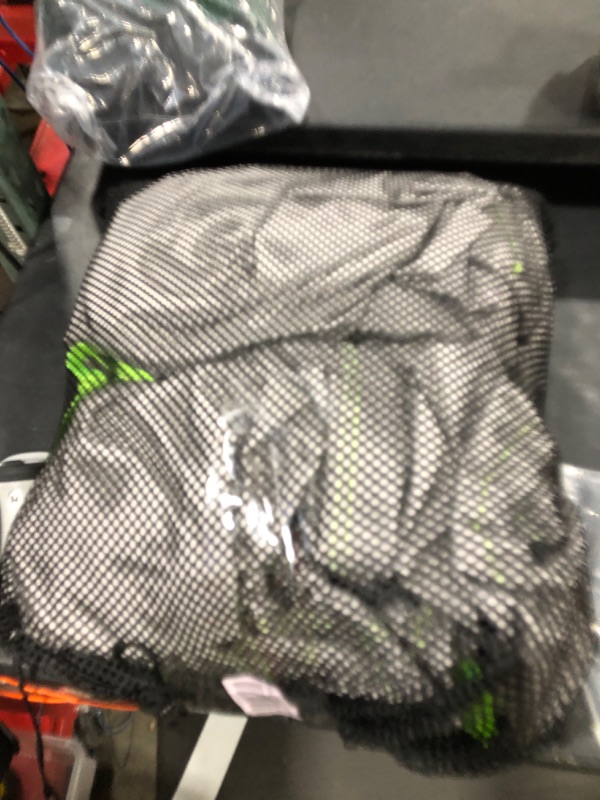 Photo 1 of UIRWAY Boat Cover Waterproof, Heavy Duty 1200D Boat Tarp with Reflective Strips, Bass Boat Covers for Trailering & Mooring, Fits V-Hull Fishing Runabout Yacht, Length: 20'-22' Beam Width up to 100"