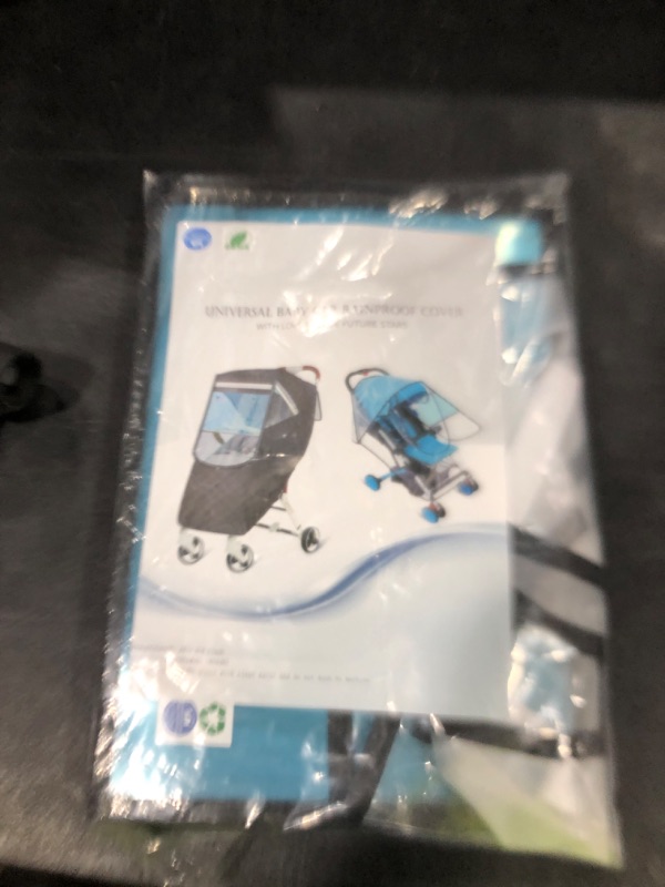 Photo 1 of Stroller Rain Cover,Universal Stroller Accessory,Waterproof, Windproof Protection,Protect from Dust Snow,Baby Travel Weather Shield
