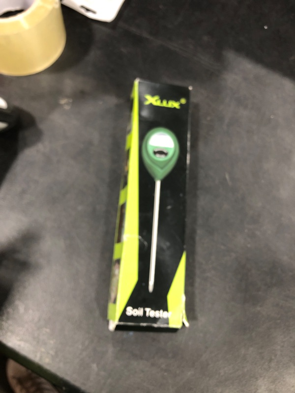 Photo 1 of XLUX Soil Moisture Meter, Plant Water Monitor, Hygrometer Sensor for Gardening, Farming, Indoor and Outdoor Plants, No Batteries Required