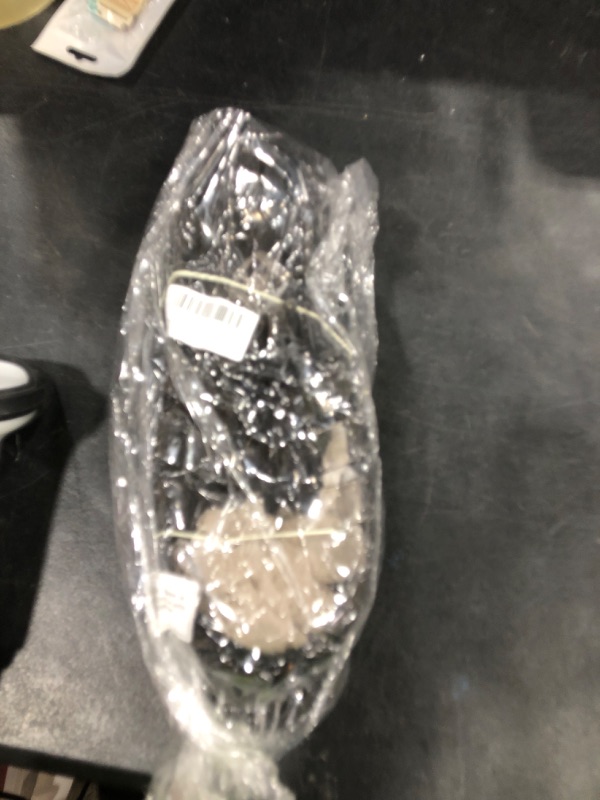 Photo 1 of Hee grand Women Jelly Sandals Summer Beach Shoes Crystal Jelly Heel Sandals Retro Rain Shoes,Clear Black 9
