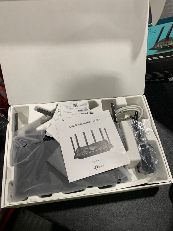 Photo 1 of TP-Link AX5400 WiFi 6 Router (Archer AX73)- Dual Band Gigabit Wireless Internet Router, High-Speed ax Router for Streaming, Long Range Coverage