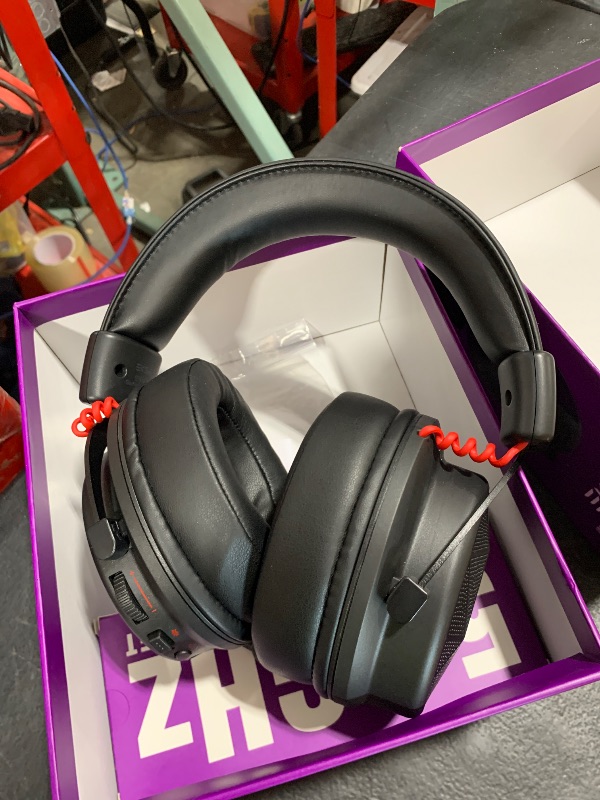 Photo 1 of EKSA E900X 5.8G Wireless Gaming Headset with Micphone for PC PS4, PS5, Computer, Laptop - Dual Mic ENC Call Noise Cancelling Headphones - 7.1 Srround Sound - Over Ear Headphones for TV, Music, Meeting