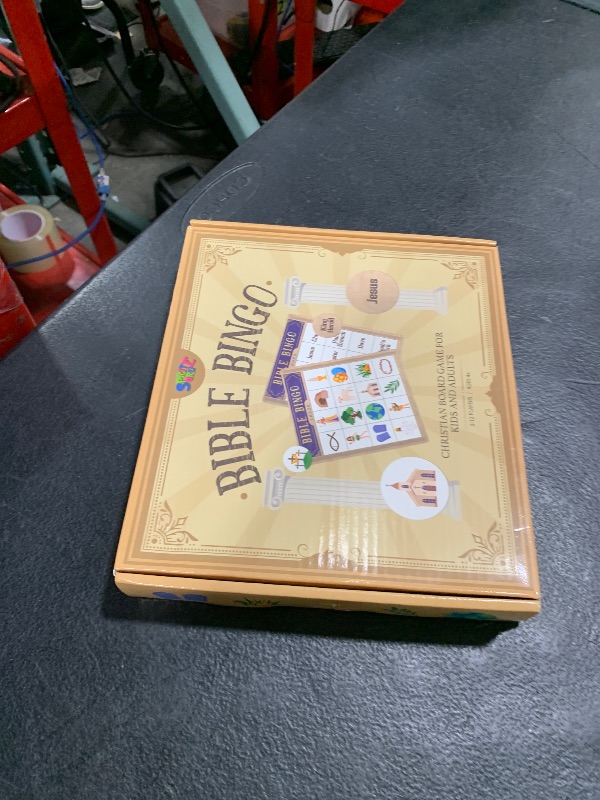 Photo 1 of SpriteGru Bible Bingo Game, Multiple Players Bingo Game for Christian, Bible School Kids Christian Sunday Church