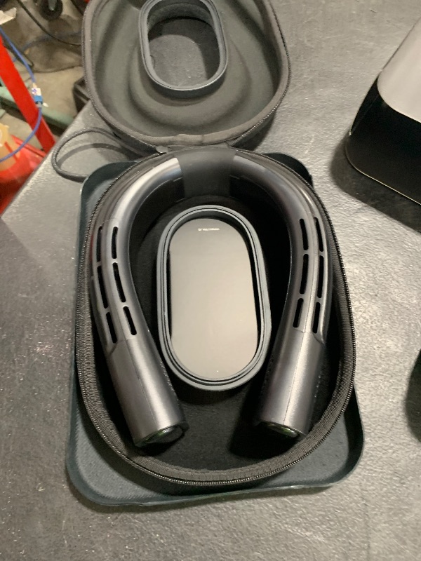 Photo 1 of TORRAS 2025 COOLiFY 2S Neck Fan, 3 Model, 3-28H Extended Battery Life, Neck Fans that Blow Cold Air, Neck Air Conditioner, Cooling Neck Fan for Work,Hiking,Travel. Gifts for Dad Husband Father, Black