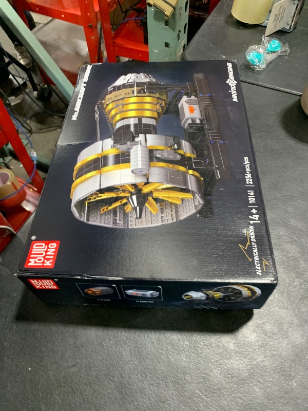 Photo 1 of Mould King Aircraft Engine Toys Building Sets, Mini Engine Model with Motor, 10141 STEM DIY Project Building Kits, Collectible Birthday Blocks for Adults and Boys Kids Aged 14+ (2256 Pieces)