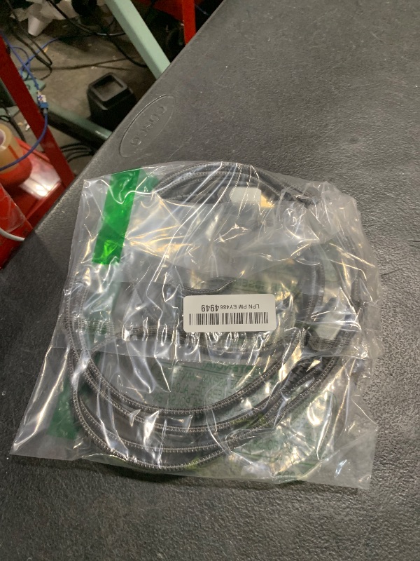 Photo 1 of JSAUX 4K DisplayPort to HDMI Cable Adapter 10FT, DP to HDMI Male Video UHD 4K@30Hz/2K@60/1080P@120 Nylon DP to HDTV Uni-Directional Cord for Dell, Projector, Desktop, AMD, NVIDIA, Lenovo, HP, ThinkPad
