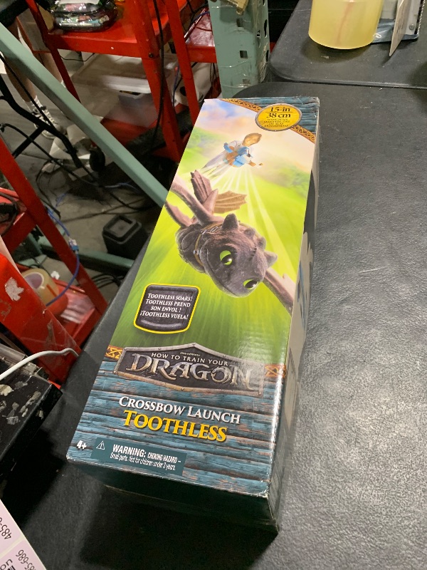 Photo 1 of Dreamworks Dragons. How to Train Your Dragon, Crossbow Launch Toothless, Flying Stunt Glider, Kids Toys for Boys & Girls Ages 4 and up (Amazon Exclusive)