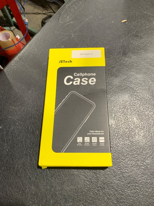 Photo 1 of JETech Matte Case for Google Pixel 7a 6.1-Inch 2023, Frosted Translucent Back Protective Slim Phone Cover, Anti-Fingerprints (Black)