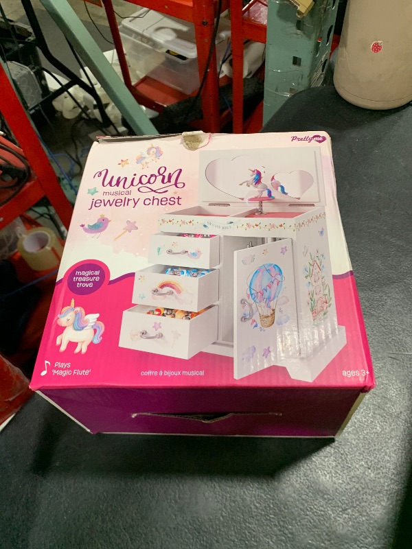 Photo 1 of Pretty Me Unicorn Musical Jewelry Box for Kids - Gifts for Girls, Ages 3-8, Best Princess Room Toys Gift for Age 3, 4, 5, 6, 7, 8 Year Old Little Girl - Birthday Present Toy Ideas Music