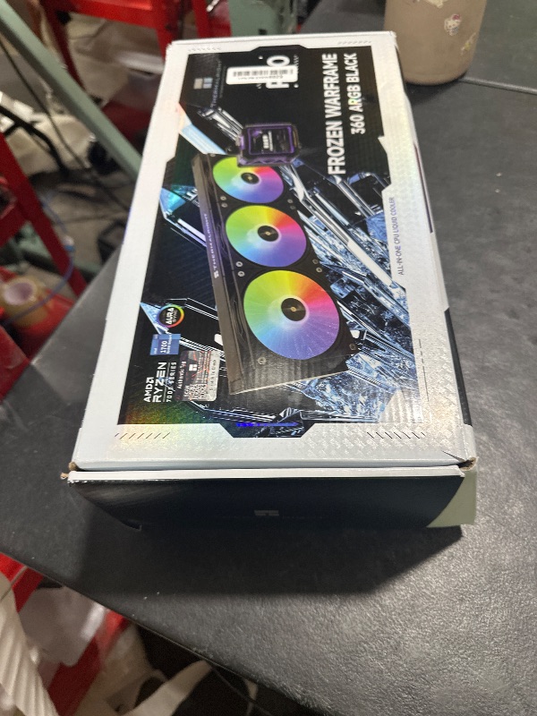 Photo 1 of Thermalright FW PRO 360 ARGB Black CPU AIO Cooler,IPS LCD Screen with 320 * 320 Resolution,for AM5&Intel 1700/1851,High-Performance 360 Specs Water-Cooled with 2.73in Removable Display