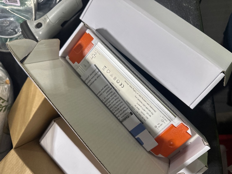 Photo 1 of Dimmable LED Driver 60W 12V DC Quiet Operation Universal Regulated 12V Transformer Input/Output Isolation Protection LED Power Supply 4 Pack
