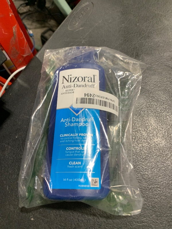 Photo 1 of Nizoral Anti-Dandruff Shampoo with 1% Ketoconazole, Fresh Scent, 14 Fl Oz