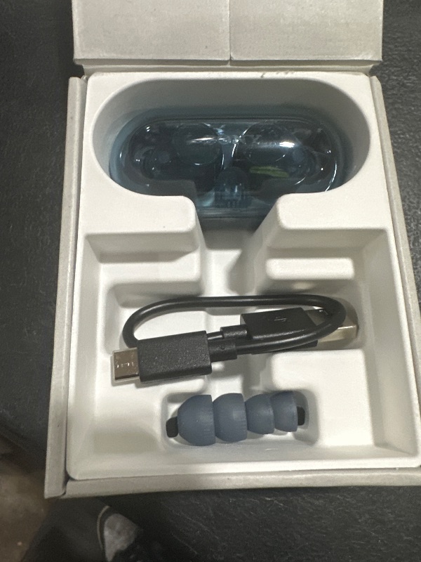 Photo 1 of Sony WF-C710N Truly Wireless Noise-Canceling Earbuds with up to 30-Hour Battery Life, Lightweight and Secure, Glass Blue