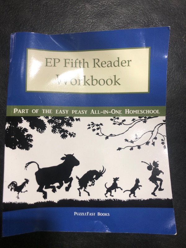 Photo 1 of EP Fifth Reader Workbook: Part of the Easy Peasy All-in-One Homeschool