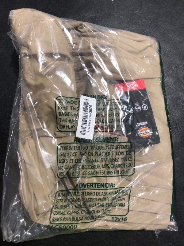 Photo 1 of Dickies Womens Signature Elastic Waist Medical Scrubs Pants, Dark Khaki, 4X-Large US