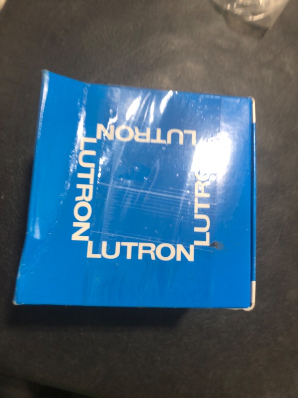 Photo 1 of Lutron Claro Smart Light Switch w/ Wall Plate for Caseta Lighting, for LED Lights, Fans, 5 Amp, Single-Pole/3-Way, Neutral Required, DVRFW-5NS-WH-A, White