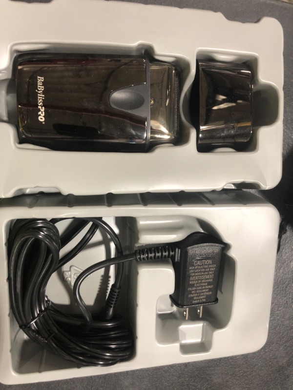 Photo 1 of BaBylissPRO UVFOIL Double Foil UV-Disinfecting Metal Shaver