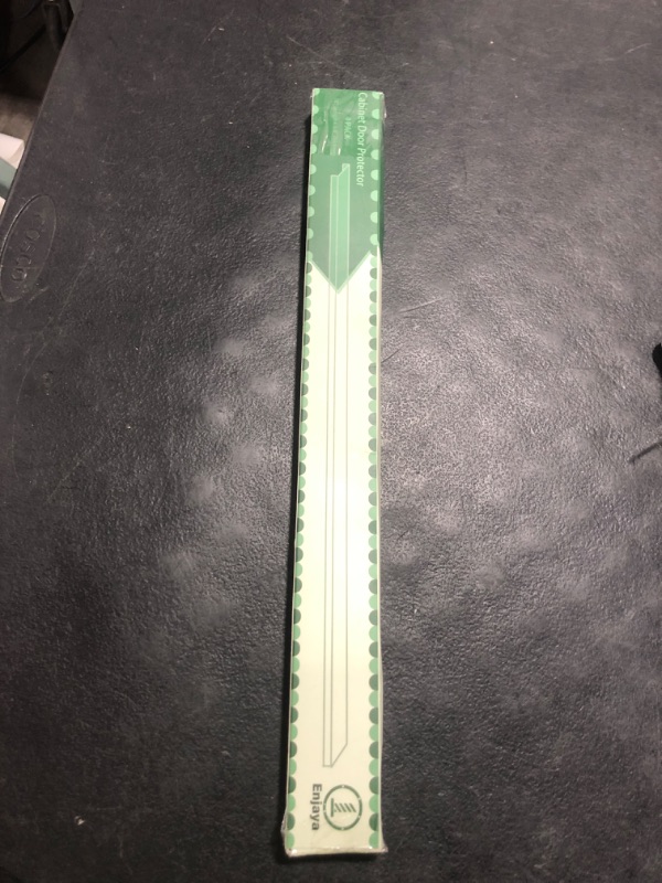 Photo 1 of Cabinet Protectors for Kitchen Cabinets, Cabinet Door Protector Trash Drawer Protector Edge Guard, Plastic Slip on Protectors for Cabinets– 3/4" Thick, 18" Length