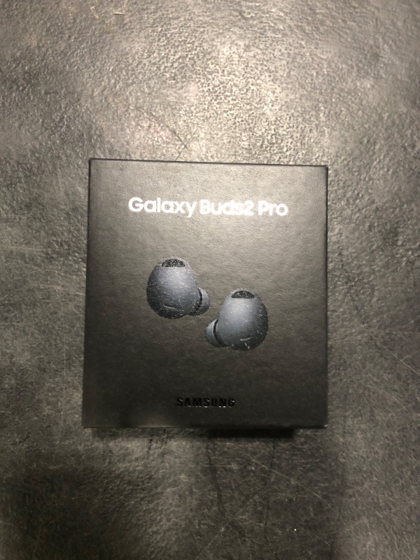 Photo 1 of SAMSUNG Galaxy Buds2 Pro True Wireless Bluetooth Earbuds, Graphite, Hi-Fi Sound, 360 Audio, Active Noise Cancelling, Comfort Fit, HD Voice, IPX7 Water Resistant [US Version, 1Yr Manufacturer Warranty]
