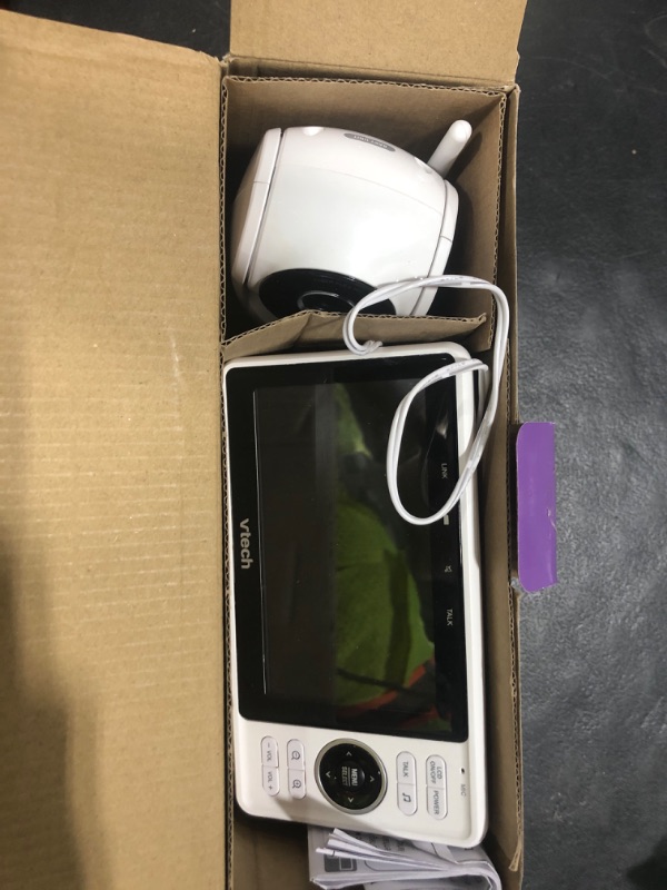 Photo 1 of VTech Upgraded Smart WiFi Baby Monitor, 1080p FHD Camera and 5" HD IPS Display, Free App with Motion Video, Sound/Motion Detection and Notifications, Fully Remote Pan-Tilt-Zoom: VM901