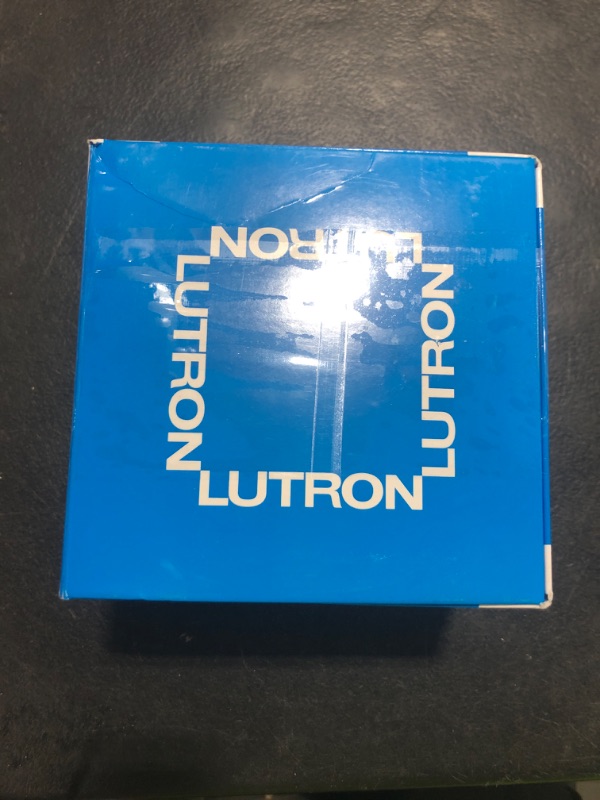 Photo 1 of Lutron Claro Smart Light Switch w/ Wall Plate for Caseta Lighting, for LED Lights, Fans, 5 Amp, Single-Pole/3-Way, Neutral Required, DVRFW-5NS-WH-A, White