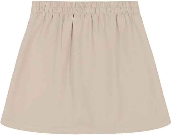 Photo 1 of girls School Uniform Pleated Scooter With Pockets Skirt, tan, 6X US