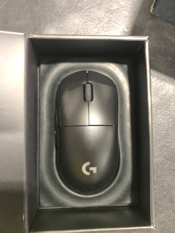 Photo 1 of Logitech G PRO 2 Lightspeed Wireless Gaming Mouse, Right- or Left-Handed Mouse with up to 4 Customizable and Switchable Magnetic Side Buttons, 44K DPI Sensor, USB-C Charging, for PC/Mac - Black