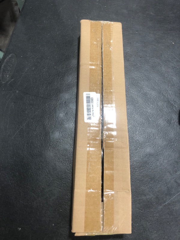 Photo 1 of SMODBRODRE Curtain Rods for Window 32 to 62, Brown 5/8 inch Splicing Single Window Curtain Rod Set with Brackets