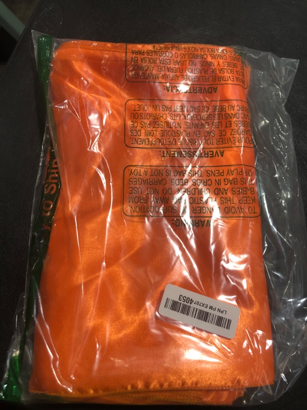 Photo 1 of 10-Pack Satin Table Runner Orange 12 x 108 inches Long, Table Runners for Wedding, Birthday Parties, Banquets Decorations?10 Pack, 12x108 Inch, Orange?