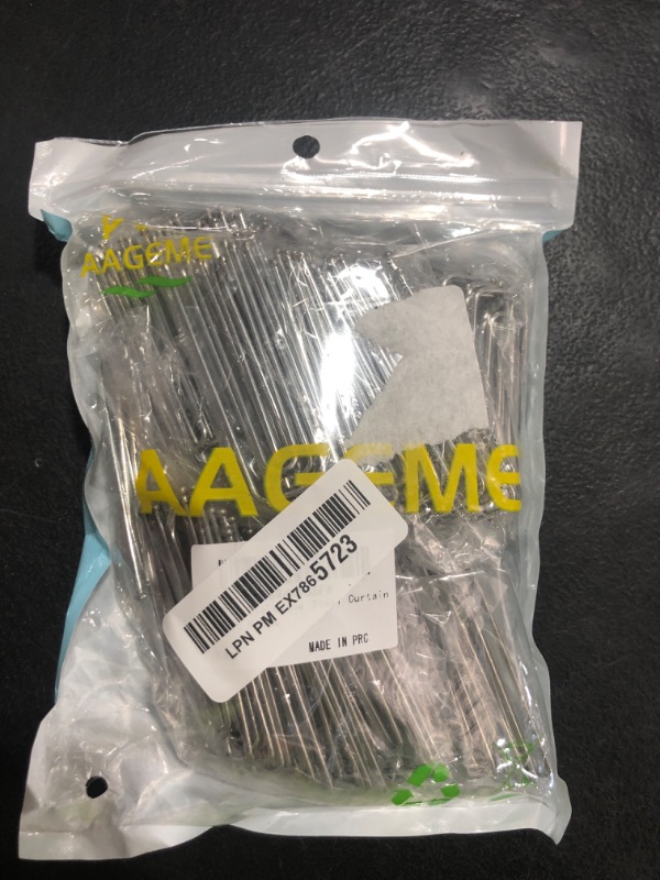 Photo 1 of 90PCS Stainless Steel Curtain Pleat Hooks,Drapery Hook and Pin for Pleated Drapes 4 Prongs Pinch Pleat Hook Clips,Traverse Pleater 4 End Curtain Hangers for Window Door Bathroom Curtain