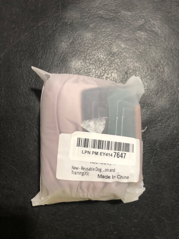 Photo 1 of Reusable Dog Diapers Male, Premium Washable Belly Bands for Male Dogs Extra Small, Pack of 5, High Absorbing Male Dog Wraps for Doggie & Puppy in Incontinence or Excitable Urination and Training(XS)