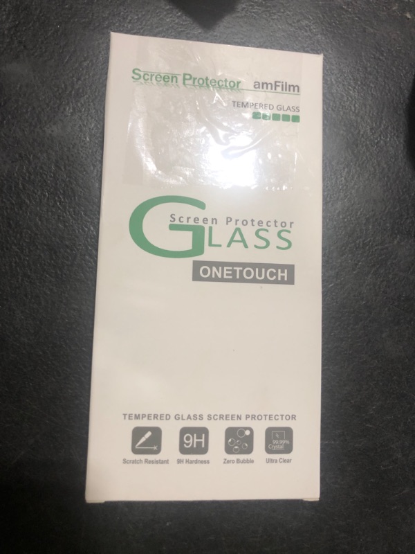 Photo 1 of amFilm Auto-Alignment OneTouch for Samsung Galaxy S24 Ultra 6.8'' Screen Protector + Camera Lens Protector, Tempered Glass, 30 seconds Installation, Bubble Free, Case Friendly, Anti-Scratch [2+2 Pack]