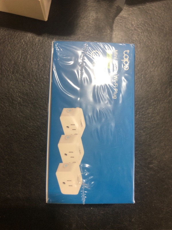 Photo 1 of TP-Link Tapo Matter Supported Smart Plug Mini, Compact Design, 15A/1800W Max, Super Easy Setup, Works with Apple Home, Alexa & Google Home, UL Certified, 2.4G Wi-Fi Only, White, Tapo P125M(3-Pack)