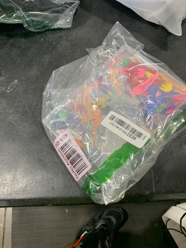 Photo 1 of 110 Pcs Hair Clips for Girls - 1.9 Inch Metal Snap Hair Barrettes for Women, Kids, Teens or Toddlers Accessories (11 Colors)