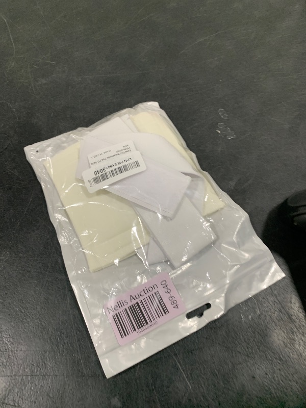 Photo 1 of Breathable G Tube Holder Belt Large Square Sponge Feeding Tube Pouch for Gastrostomy J Peg Peritoneal Dialysis PD Peritoneal Dialysis Catheter Accessories Women Men White Small