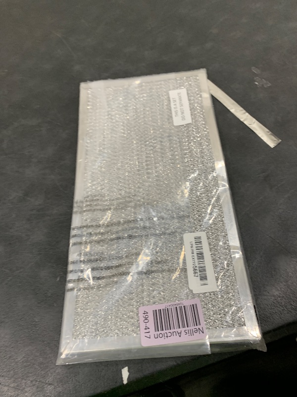 Photo 1 of 2-Pack Air Filter Factory Replacement For LG MDJ42908501 5230W2A004A R0130608 WB06X10796 Microwave Oven 12-Layer Aluminum Grease Filters