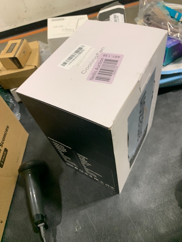 Photo 1 of Portable Air Conditioners, Mini Air Conditioner Portable with Remote, 3 Speeds & 3 Mist, 2-8H Timer & 7 Light Evaporative Air Cooler, Personal Cooling Air Conditioner Fan for Bedroom Office Desk