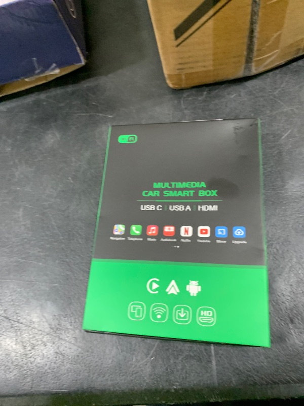 Photo 1 of Poonoo AI Box Wireless CarPlay, Android Auto Wireless Adapter, 2025 Upgraded Magic Box CarPlay, Netflix/YouTube Supported and More, Split-Screen & Mirroring, Magic Box Streaming Device for Car