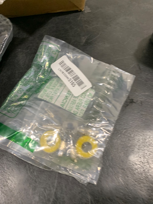 Photo 1 of 3/8"IN Fuel Barbed Push Lock T-Fitting Adapter with 1/8-27 NPT Sensor Port, Stainless Steel Fuel Line Pressure Adapter for 9.5mm ID Line, Clamps 2 PCS Included